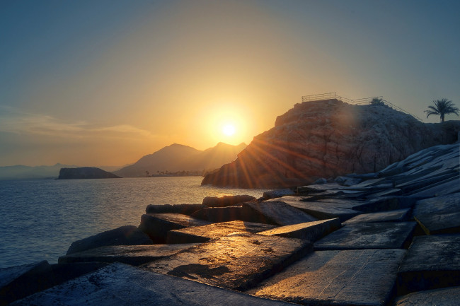 Обои картинки фото природа, восходы, закаты, рассвет