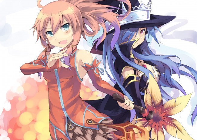 Обои картинки фото аниме, unknown,  другое, fatima, althea, девушки, арт, luminous, arc