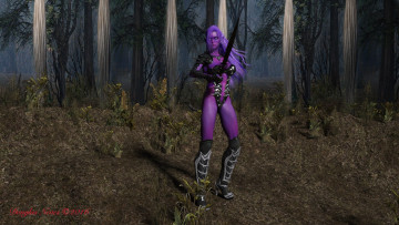 Картинка 3д+графика эльфы+ elves фон взгляд эльфийка