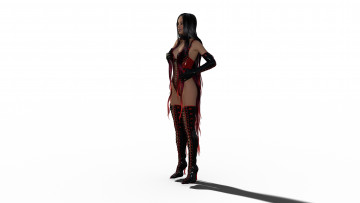 Картинка 3д+графика люди+ people девушка взгляд фон