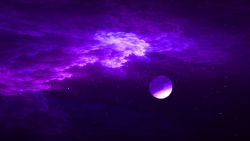 Картинка космос арт галактика вселенная планеты