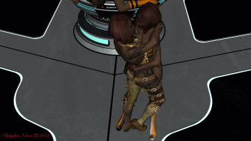 обоя planet x, 3д графика, фантазия , fantasy, фон, взгляд, девушки