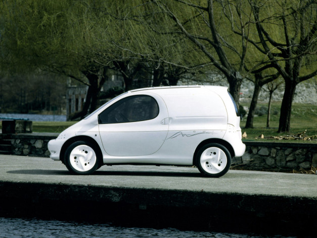 Обои картинки фото ford zag concept 1990, автомобили, ford, concept, zag, 1990