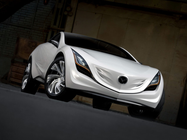 Обои картинки фото mazda kazamai concept 2008, автомобили, mazda, concept, kazamai, 2008