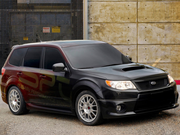 Обои картинки фото subaru forester xti concept 2008, автомобили, subaru, forester, 2008, concept, xti