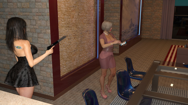 Обои картинки фото 3д графика, люди , people, фон, взгляд, девушка