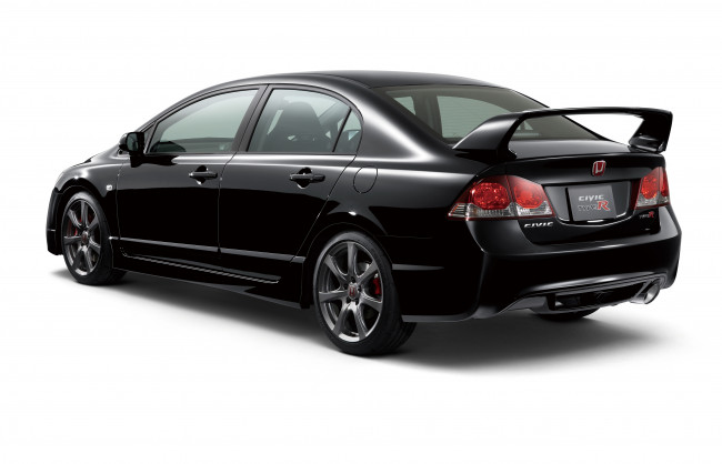 Обои картинки фото автомобили, honda, type-r, sedan, civic