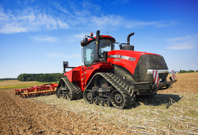 Обои картинки фото техника, тракторы на гусенецах, case, ih