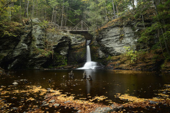 Картинка природа водопады простор