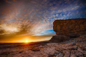 Картинка природа восходы закаты простор