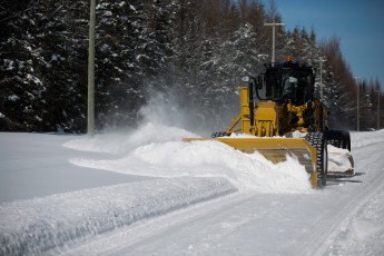 Картинка техника снегоуборочная+техника caterpillar