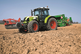 Картинка техника тракторы claas