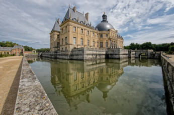 Картинка ch& 226 teau+de+vaux+le+vicomte города замки+франции замок парк