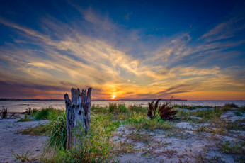 Картинка природа восходы закаты простор