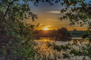 Картинка природа восходы закаты простор