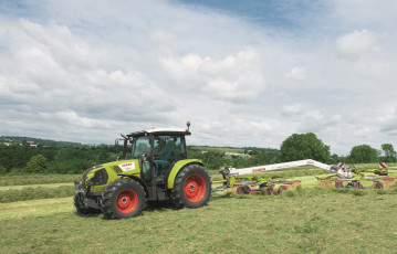 Картинка техника тракторы claas