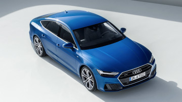 Картинка audi+a7+sportback+2018 автомобили audi 2018 sportback a7