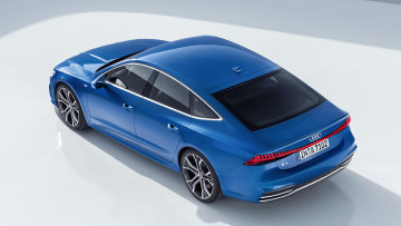 Картинка audi+a7+sportback+2018 автомобили audi 2018 sportback a7