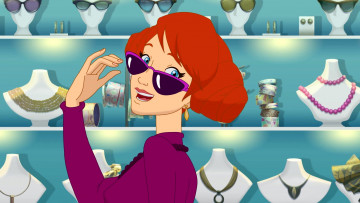 Картинка мультфильмы иван+царевич+и+серый+волк+3 девушка очки