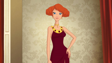 Картинка мультфильмы иван+царевич+и+серый+волк+3 девушка платье