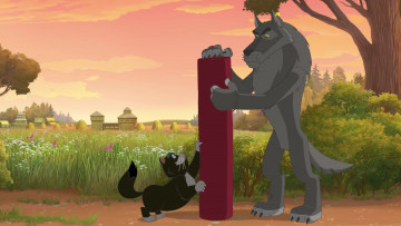 Картинка мультфильмы иван+царевич+и+серый+волк+3 доска природа кот волк