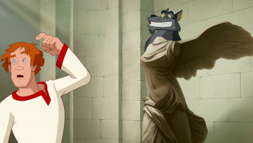 Картинка мультфильмы иван+царевич+и+серый+волк+3 парень волк статуя