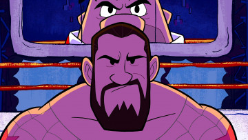 Картинка мультфильмы the+flintstones эмоции лицо мужчина