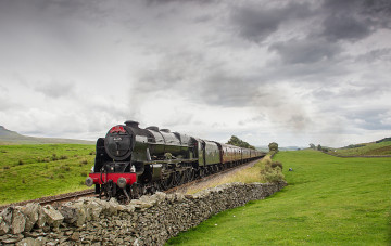 Картинка техника паровозы паровоз рельсы