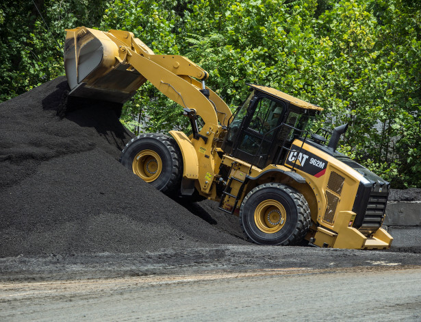 Обои картинки фото техника, фронтальные погрузчики, caterpillar