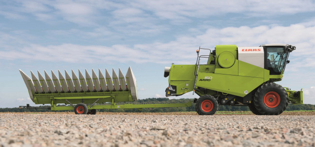 Обои картинки фото техника, комбайны, claas