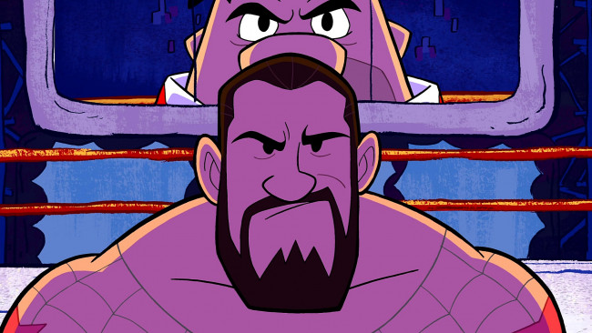 Обои картинки фото мультфильмы, the flintstones, эмоции, лицо, мужчина