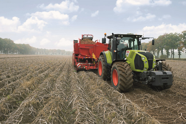 Обои картинки фото техника, тракторы, claas