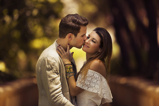 Обои картинки фото разное, мужчина женщина, парень, фон, взгляд, девушка