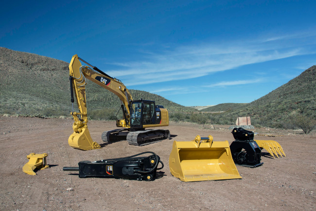 Обои картинки фото техника, экскаваторы, caterpillar