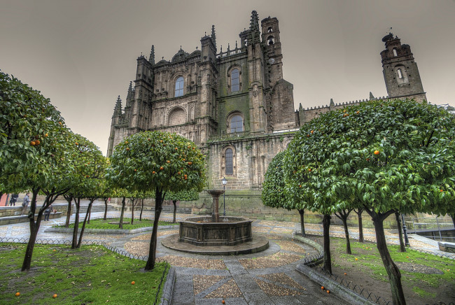 Обои картинки фото catedral de plasencia, города, - католические соборы,  костелы,  аббатства, храм