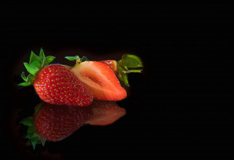 Картинка еда клубника +земляника снедь