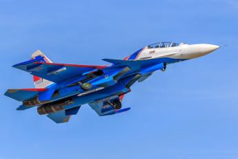 Картинка авиация боевые+самолёты su-30sm су-30см многоцелевой истребитель пилотажная группа