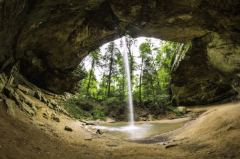 Картинка природа водопады простор