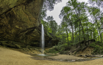 Картинка природа водопады простор