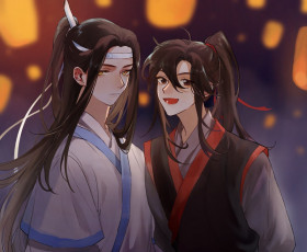 Картинка аниме mo+dao+zu+shi вэй усянь лань ванцзы