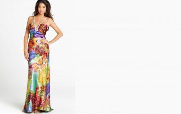 Картинка девушки -+брюнетки +шатенки модель брюнетка платье