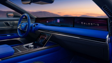 Картинка cadillac+celestiq+2024 автомобили спидометры торпедо cadillac celestiq 2024 car supercar automobile автомобиль траспорт салон приборная панель