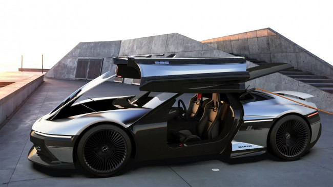 Обои картинки фото автомобили, dmc, delorean