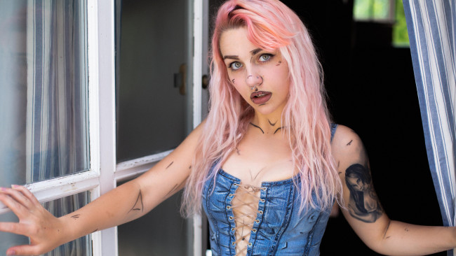 Обои картинки фото девушки, eveowl