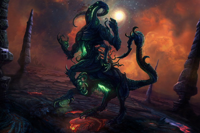 Обои картинки фото фэнтези, существа, монстр
