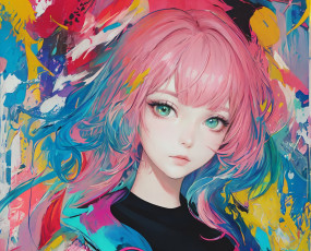 Картинка аниме unknown +другое+ девушка