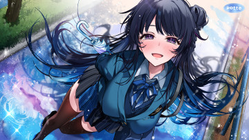 обоя hirai yuzuki, аниме, unknown,  другое , девушка