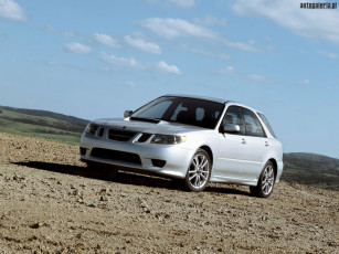 Картинка 2x автомобили saab