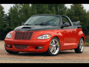 Картинка chrysler pt cruiser convertible автомобили