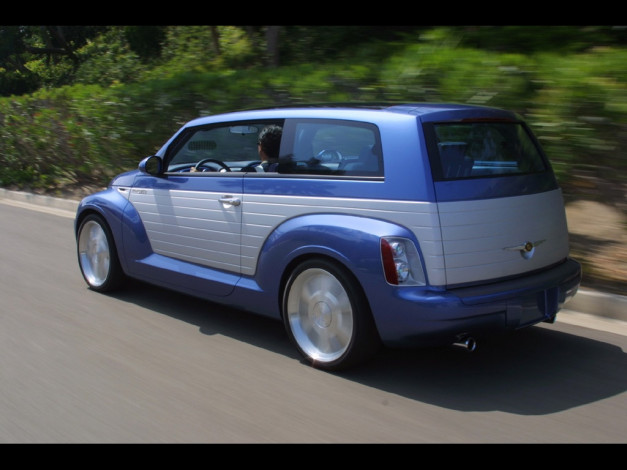 Обои картинки фото chrysler, pt, cruiser, california, автомобили